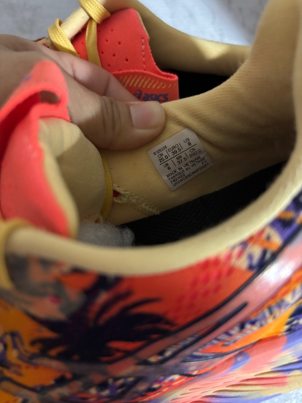 *GUC* Asics Noosa Tri 14-Tropical Orange Pop-SIZE 8 womens. - Picture 8 of 8